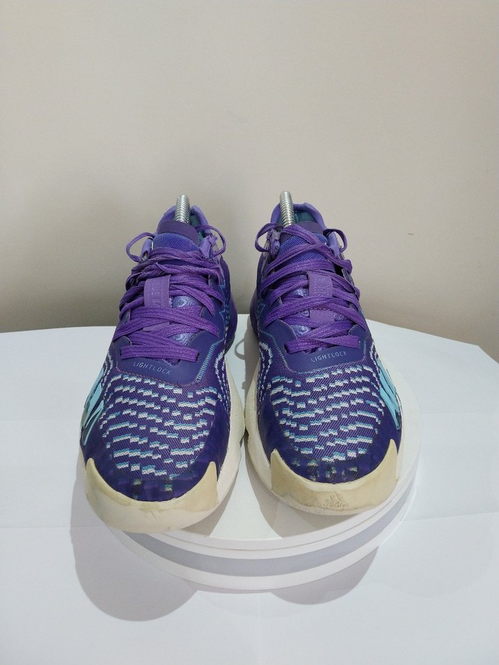 adidas D.O.N. Issue 4 Mor Basketbol Ayakkabısı - Görsel 4