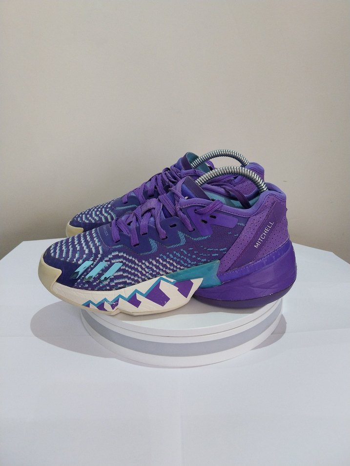 adidas D.O.N. Issue 4 Mor Basketbol Ayakkabısı - Görsel 2