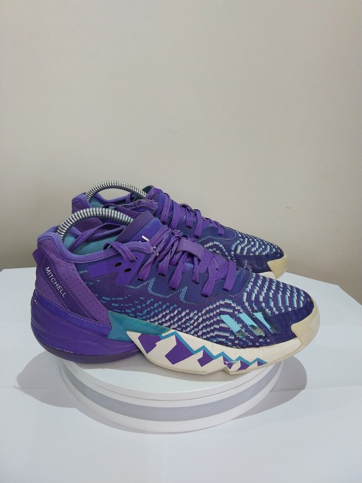 adidas D.O.N. Issue 4 Mor Basketbol Ayakkabısı - Görsel 3