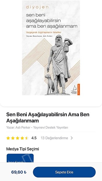  Beden Renk Diyojen sen beni aşağılayabilirsin ama ben aşağılanmam