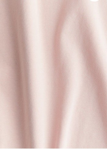H&M Kadın Pastel Pembe Uzun Kollu Basic Kazak
