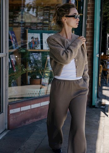 Zara Kadın Uzun Kollu Örgü Hırka - Görsel 4