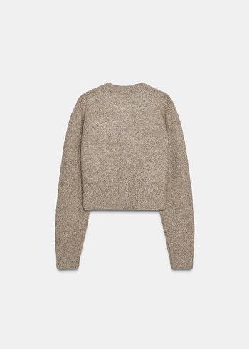 Zara Kadın Uzun Kollu Örgü Hırka - Görsel 2