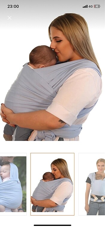 Diğer Kycbaby bebek sling kanguru esnek wrap sling bebek taşıma şalı