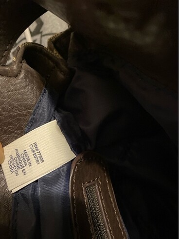 Beden kahverengi Renk Tommy hilfiger çanta orijinal