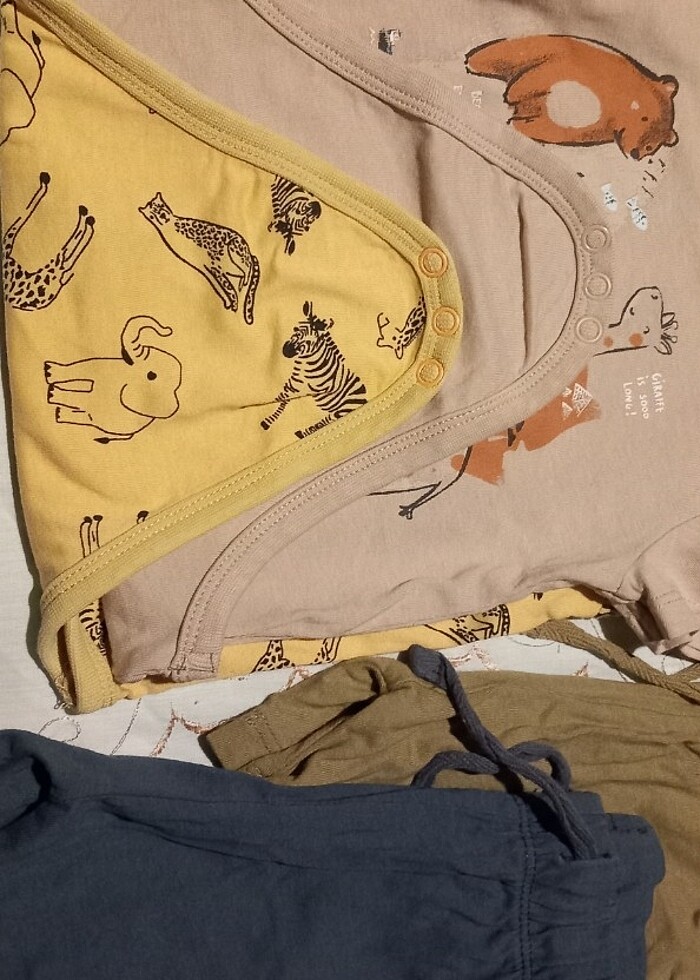 Toplu erkek bebek yazlık üst alt - Görsel 4