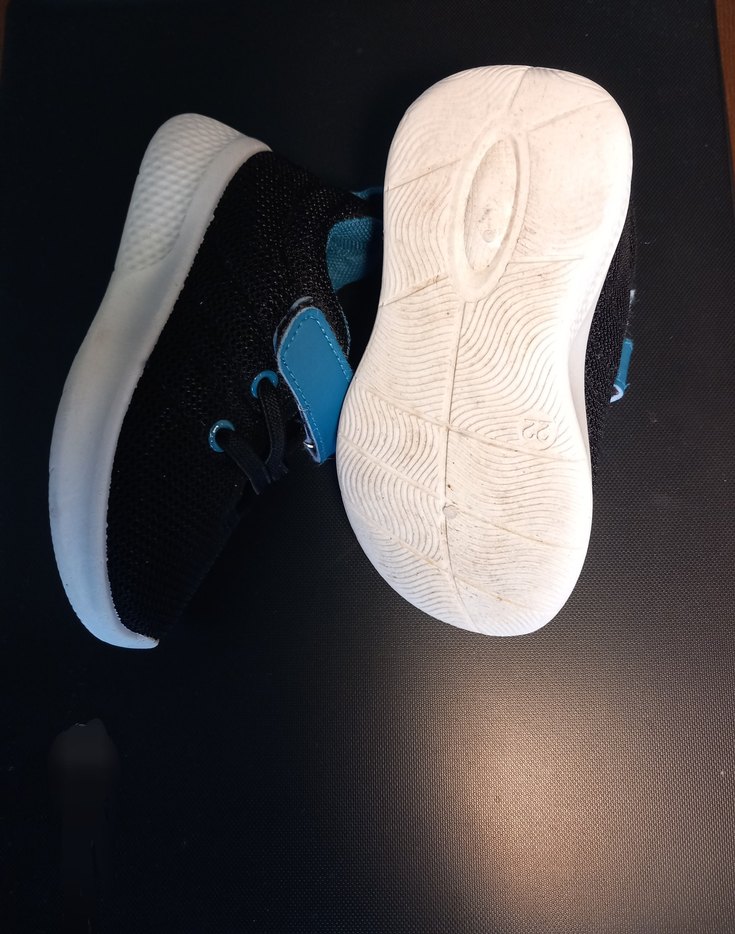 Mavi Erkek Çocuk Spor Ayakkabı Velcro - Görsel 3