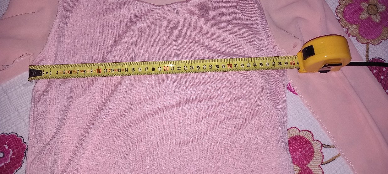 Pembe Kadın tül bluz - Görsel 2