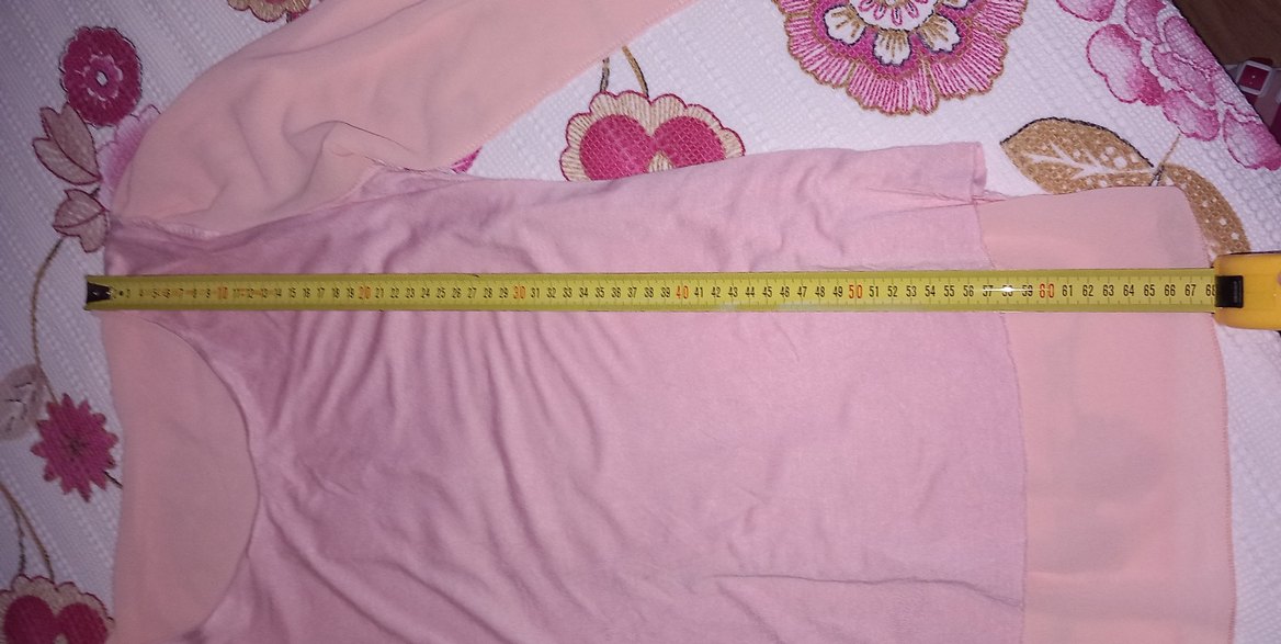 Pembe Kadın tül bluz - Görsel 3