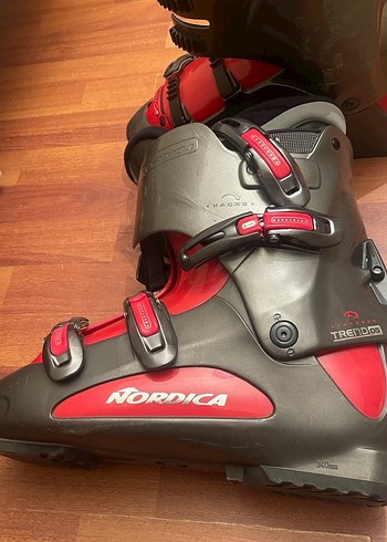 Kırmızı Erkek Kayak Botu Tokalı - Görsel 6