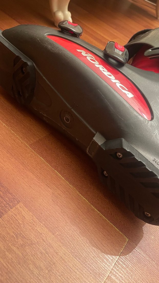 Kırmızı Erkek Kayak Botu Tokalı - Görsel 5