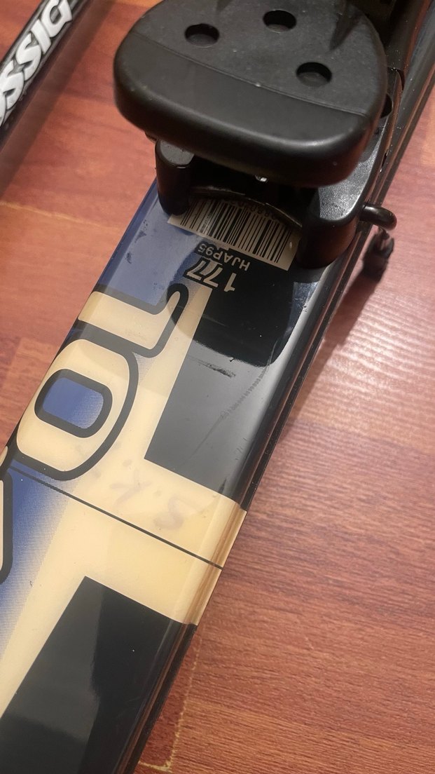 Erkek Mavi Ahşap Klasik Kayak Takımı Rossignol - Görsel 5