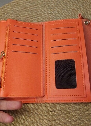 Turuncu cüzdan  - Görsel 2