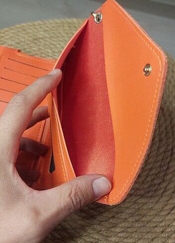 Turuncu cüzdan  - Görsel 4