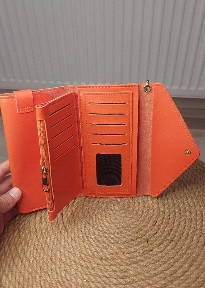 Turuncu cüzdan  - Görsel 3