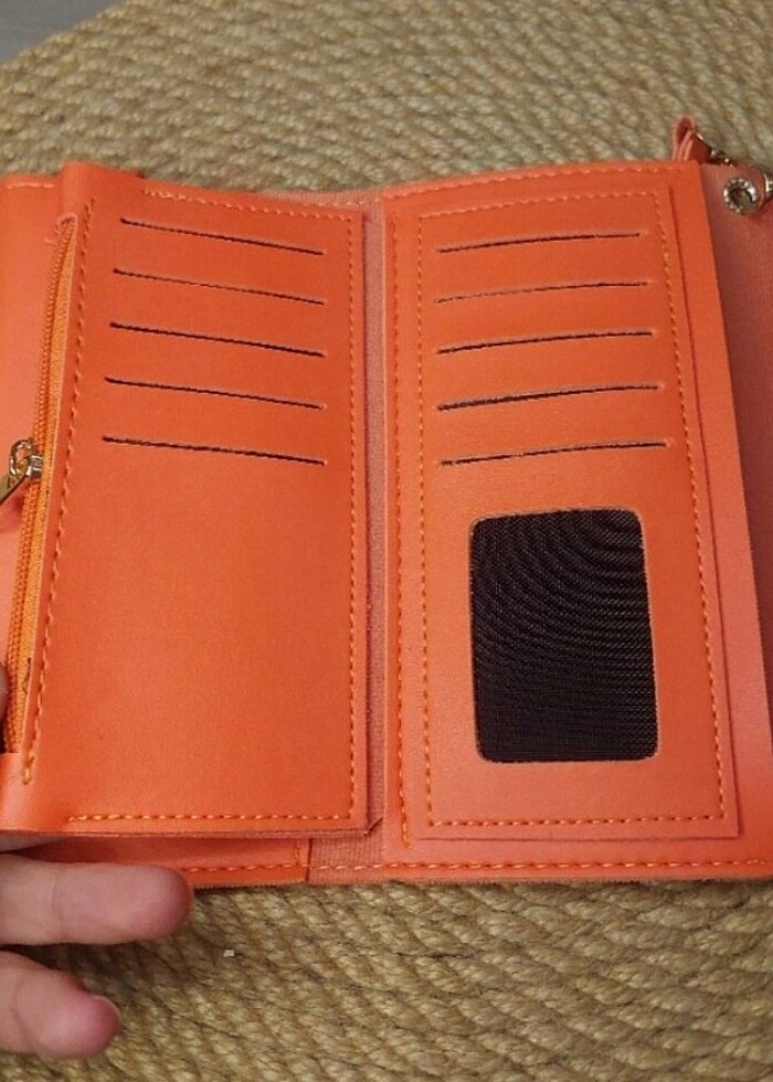 Turuncu cüzdan  - Görsel 2