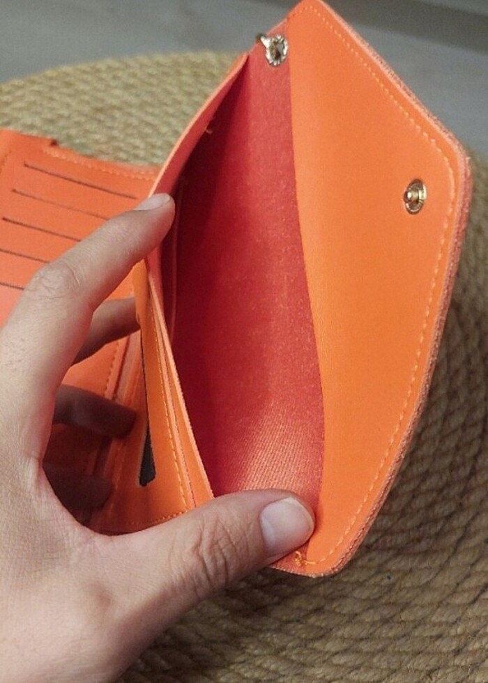 Turuncu cüzdan  - Görsel 4