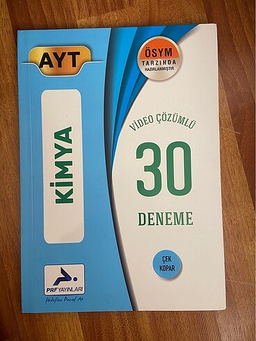 ayt kimya deneme