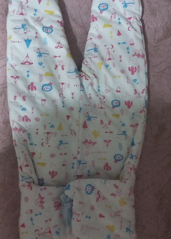 Renkli Desenli Bebek Tulumu Fermuarlı - Görsel 9