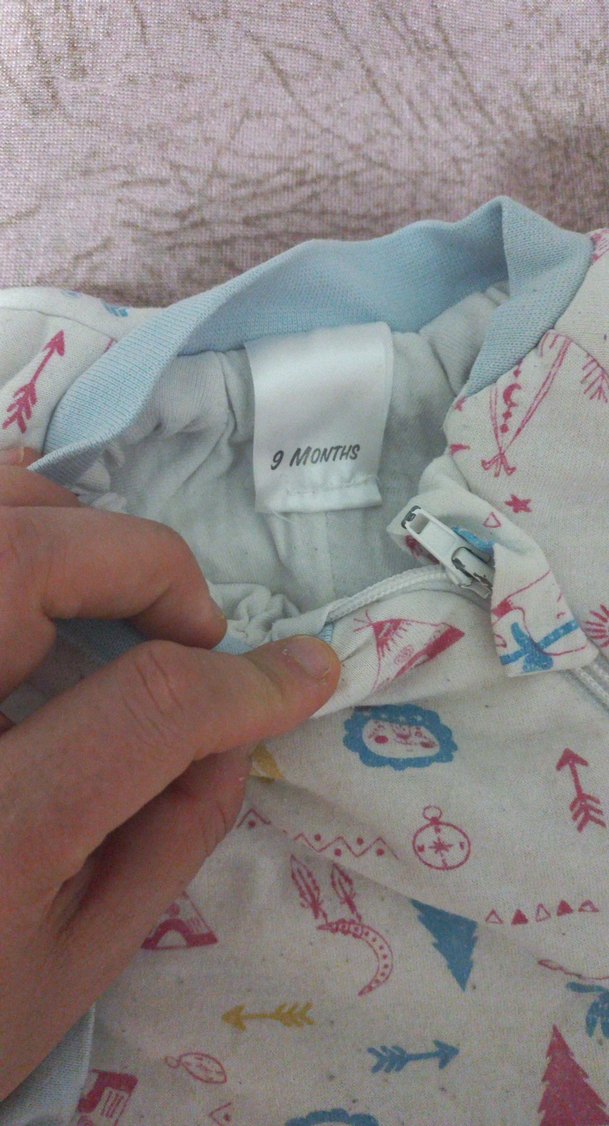 Renkli Desenli Bebek Tulumu Fermuarlı - Görsel 4