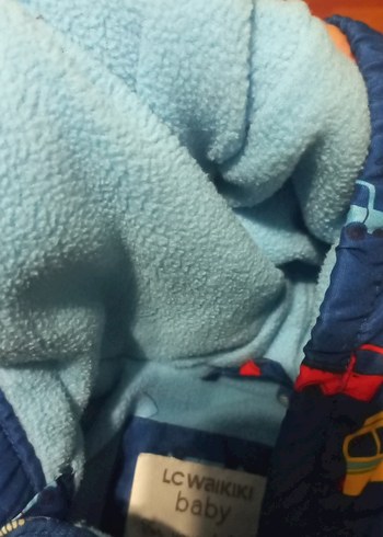 Renkli Baskılı Bebek Kayak Tulumu - Görsel 7