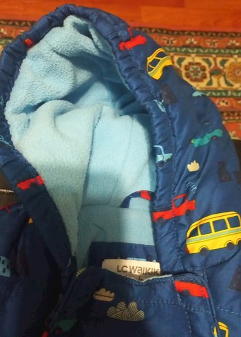 Renkli Baskılı Bebek Kayak Tulumu - Görsel 3