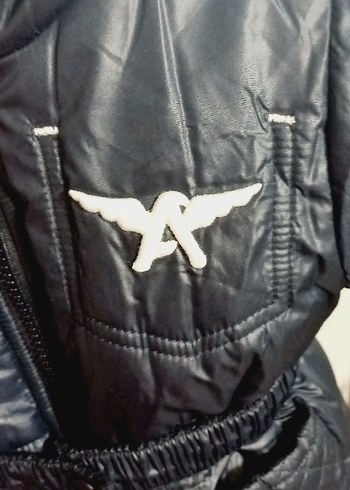 Kemerli Erkek Bebek Motosiklet Tarzı Kozmonot Tulumu - Görsel 19