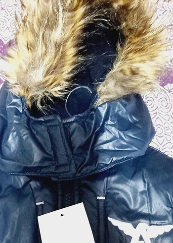 Kürklü Kapüşonlu Erkek Bebek Kış Tulumu - Görsel 3