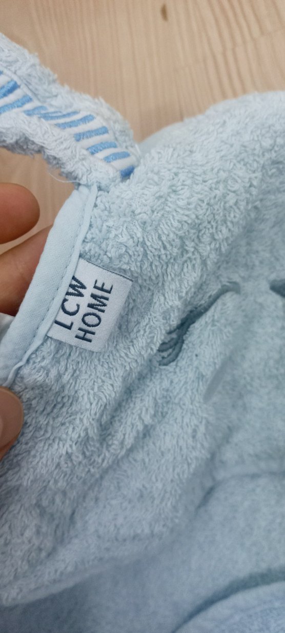 Nakışlı Gri Erkek Çocuk Bornoz ve Havlu - Görsel 3