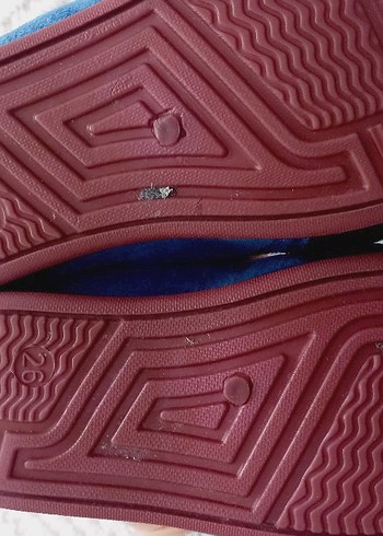 Renkli Erkek Çocuk Sıcak Terlikler Velcro - Görsel 7