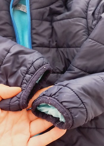 Erkek Çocuk Lacivert Kapüşonlu Mont - Görsel 8