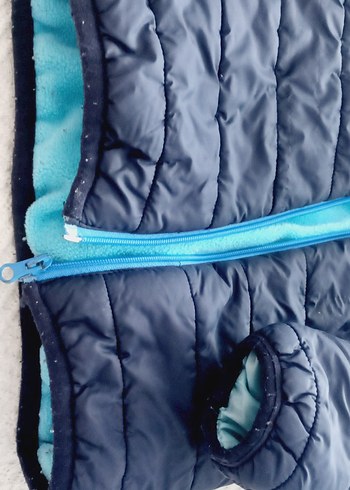 Erkek Çocuk Lacivert Kapüşonlu Mont - Görsel 6