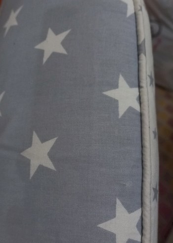 Büyük boy Gri Desenli Emzirme ve Hamilelik Yastığı - Görsel 5