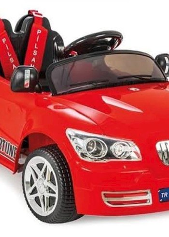 Kırmızı Elektrikli Çocuk Arabası