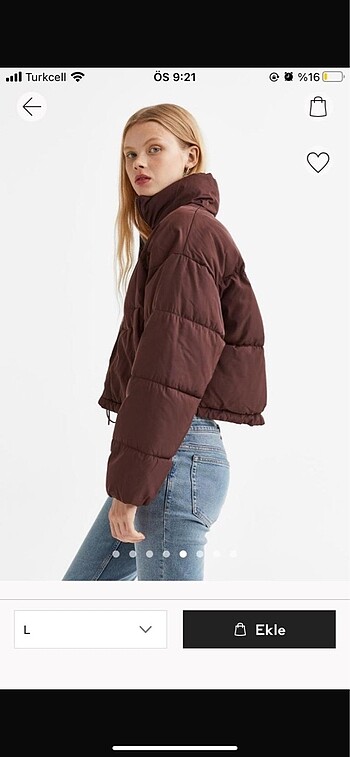 H&M Şişme mont