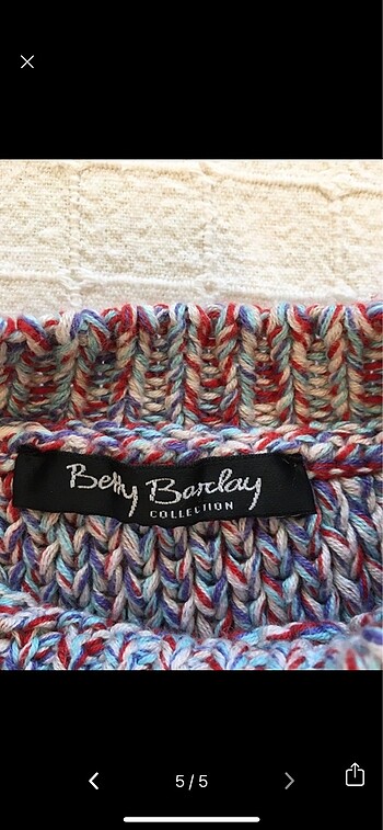 Betty Barclay Renkli kazak
