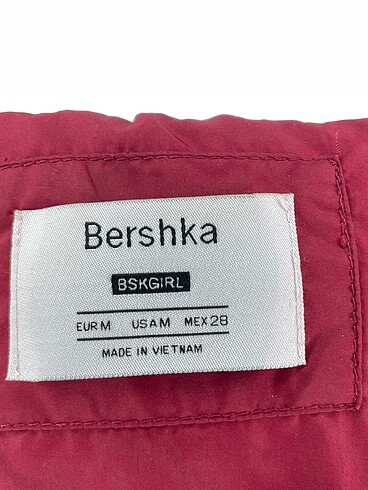 m Beden bordo Renk Bershka Hırka %70 İndirimli.