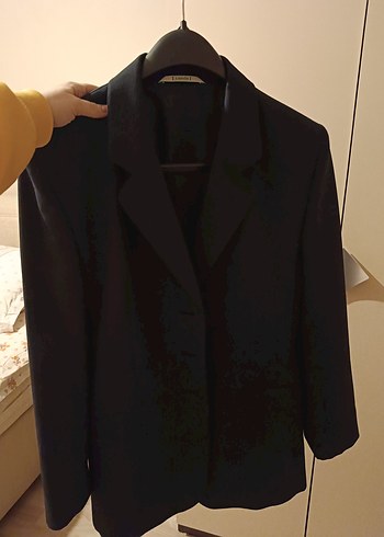 Düğmeli  Kadın Ofis Blazeri - Görsel 3