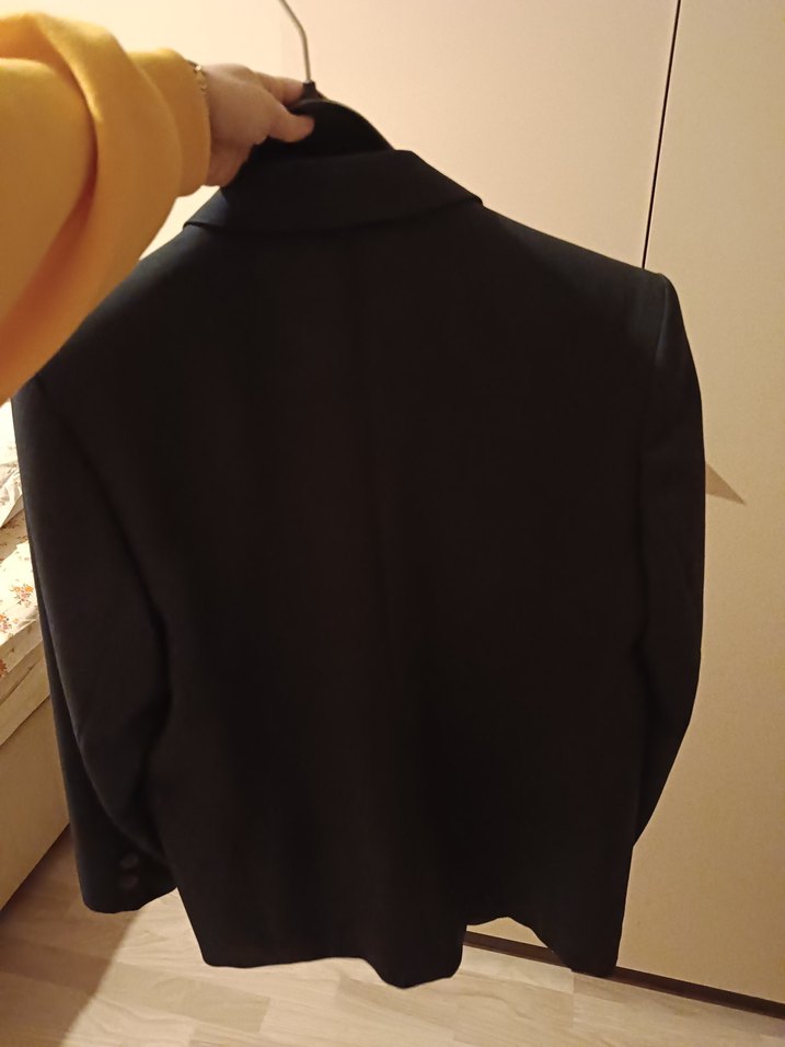 Düğmeli  Kadın Ofis Blazeri - Görsel 4