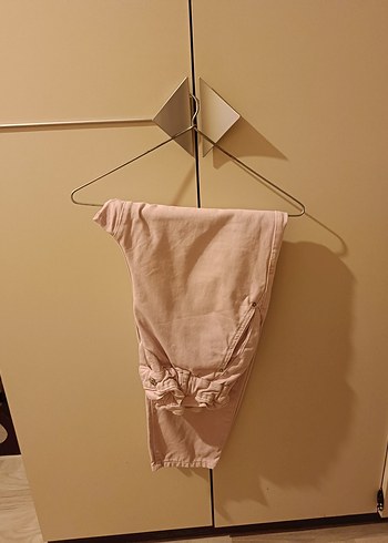 zara pembe kot pantolon - Görsel 3