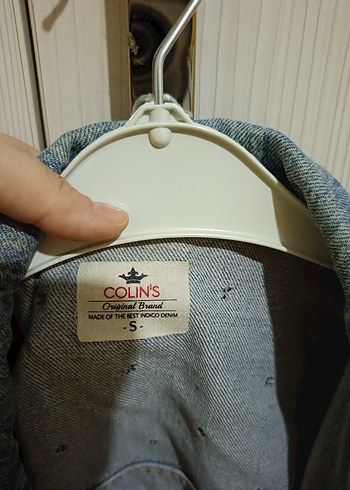 Düğmeli Mavi Denim Kadın Yelek - Görsel 4