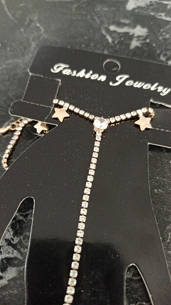Accessorize Gold taşlı Şahmeran