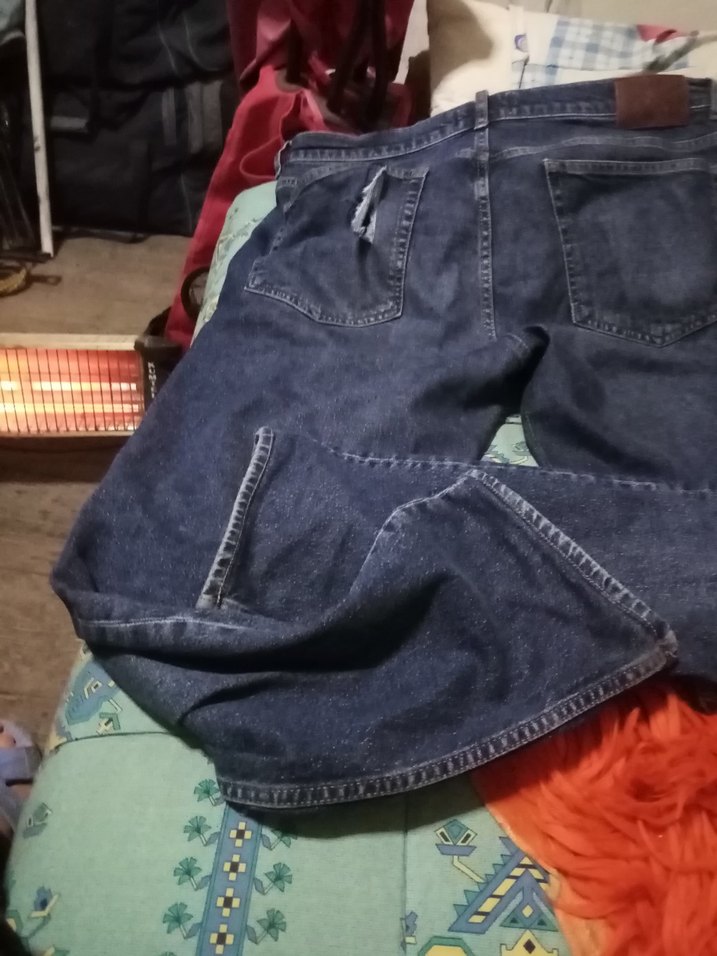 Gant kot araka cepte yırtık uzunluk 100 cm resimde guruldu gibi - Görsel 5