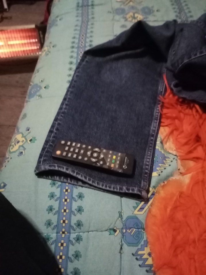 Gant kot araka cepte yırtık uzunluk 100 cm resimde guruldu gibi - Görsel 2