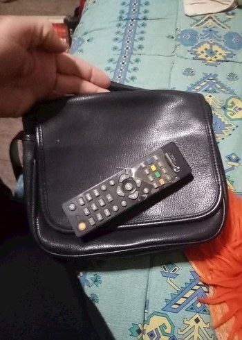 Siyah gon  Deri Kadın Çanta - Görsel 5