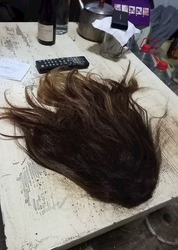 Gercek sac 97 gram 39 cm Tepelik - Görsel 2