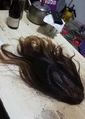 Gercek sac 97 gram 39 cm Tepelik - Görsel 5