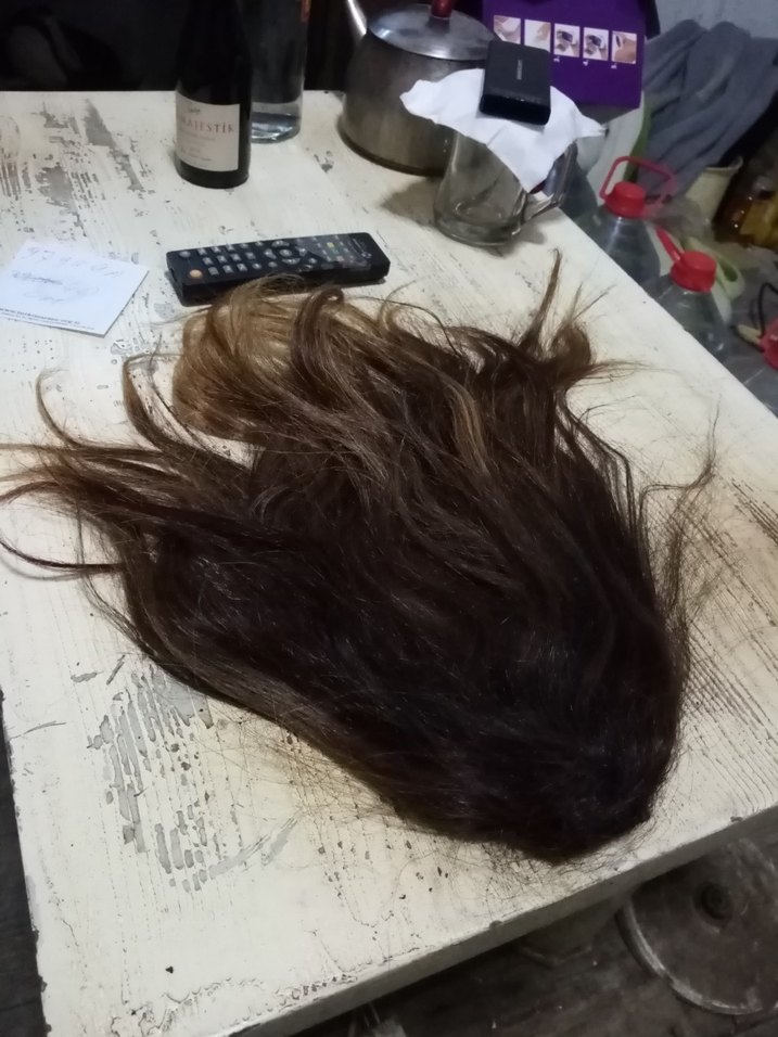 Gercek sac 97 gram 39 cm Tepelik - Görsel 2