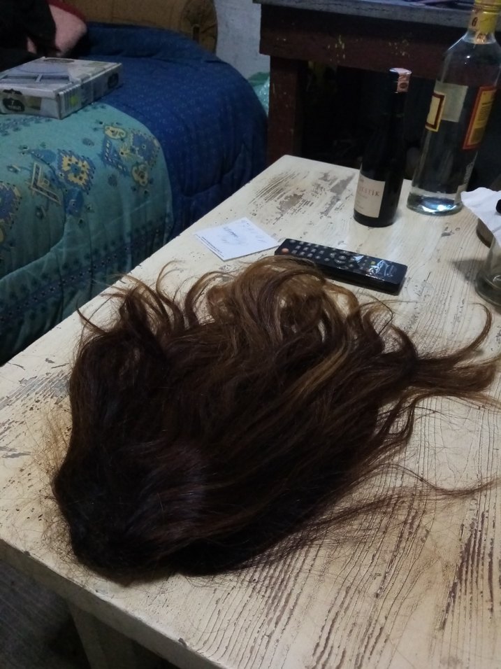 Gercek sac 97 gram 39 cm Tepelik - Görsel 3