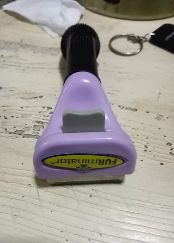 Mor Tüy Toplayıcı Kedi Tarağı - Görsel 4